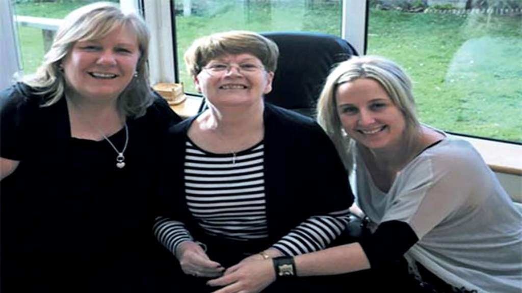 Jackie, Connie and Yvonne