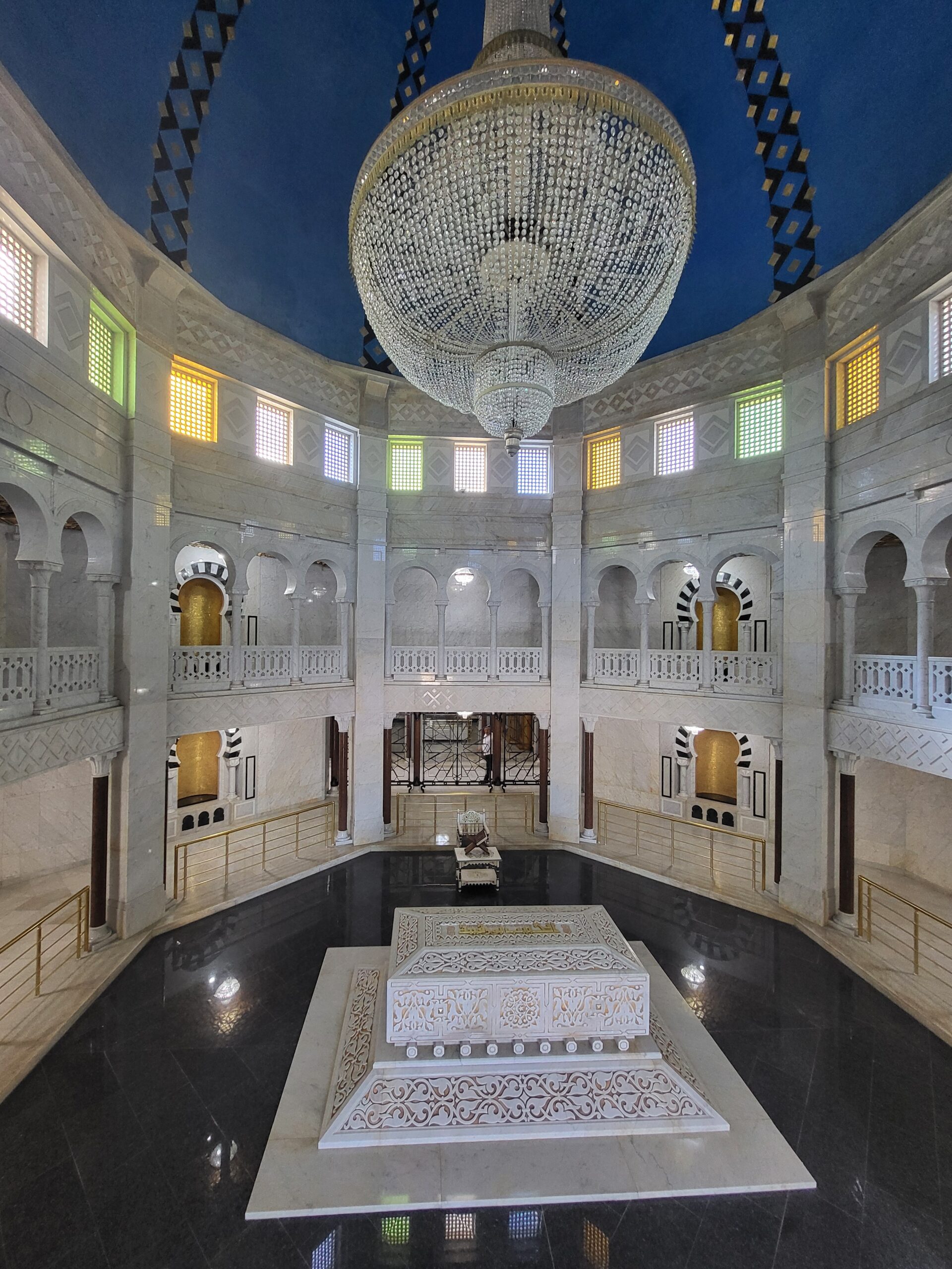 Inside Bourguiba Mausoleum